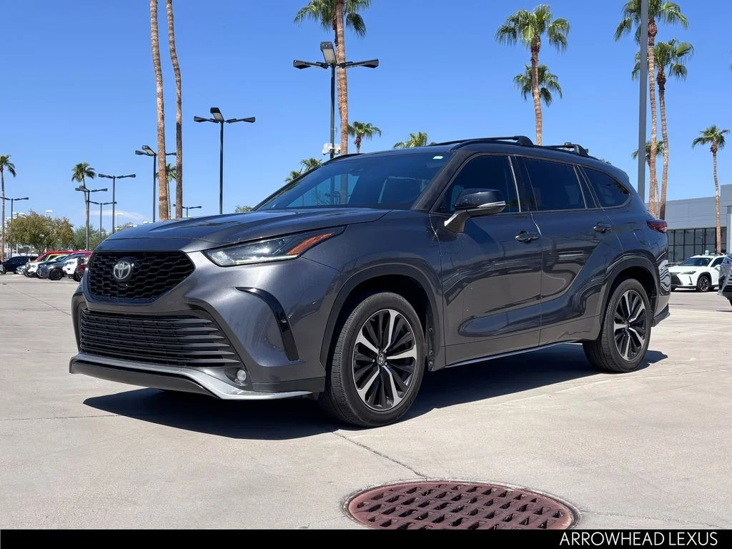 Used 2021 Gray Toyota XSE image 2