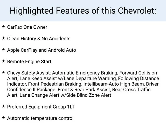 Used 2024 Blue Chevrolet LT image 2