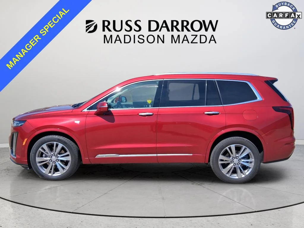 Used 2023 Red Cadillac Premium Luxury image 2