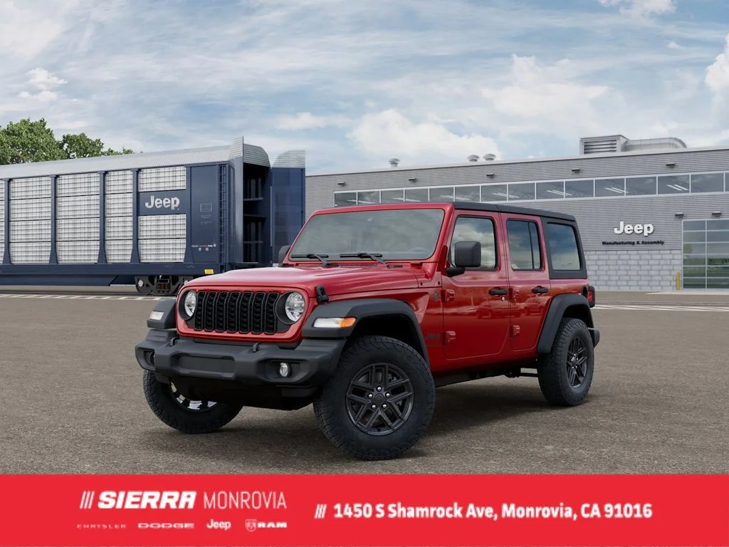 New 2026 Firecracker Red Clear-Coat Exterior Paint Jeep  image 1