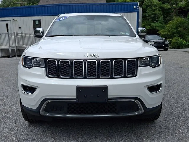 Used 2021 White Jeep Limited image 3