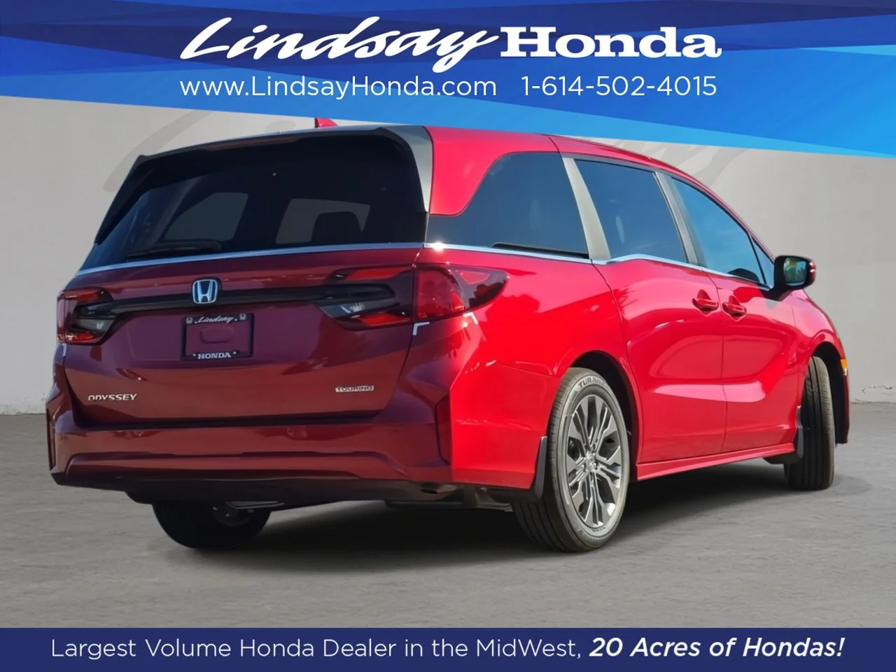 New 2026 Radiant Red Metallic II Honda Touring image 12