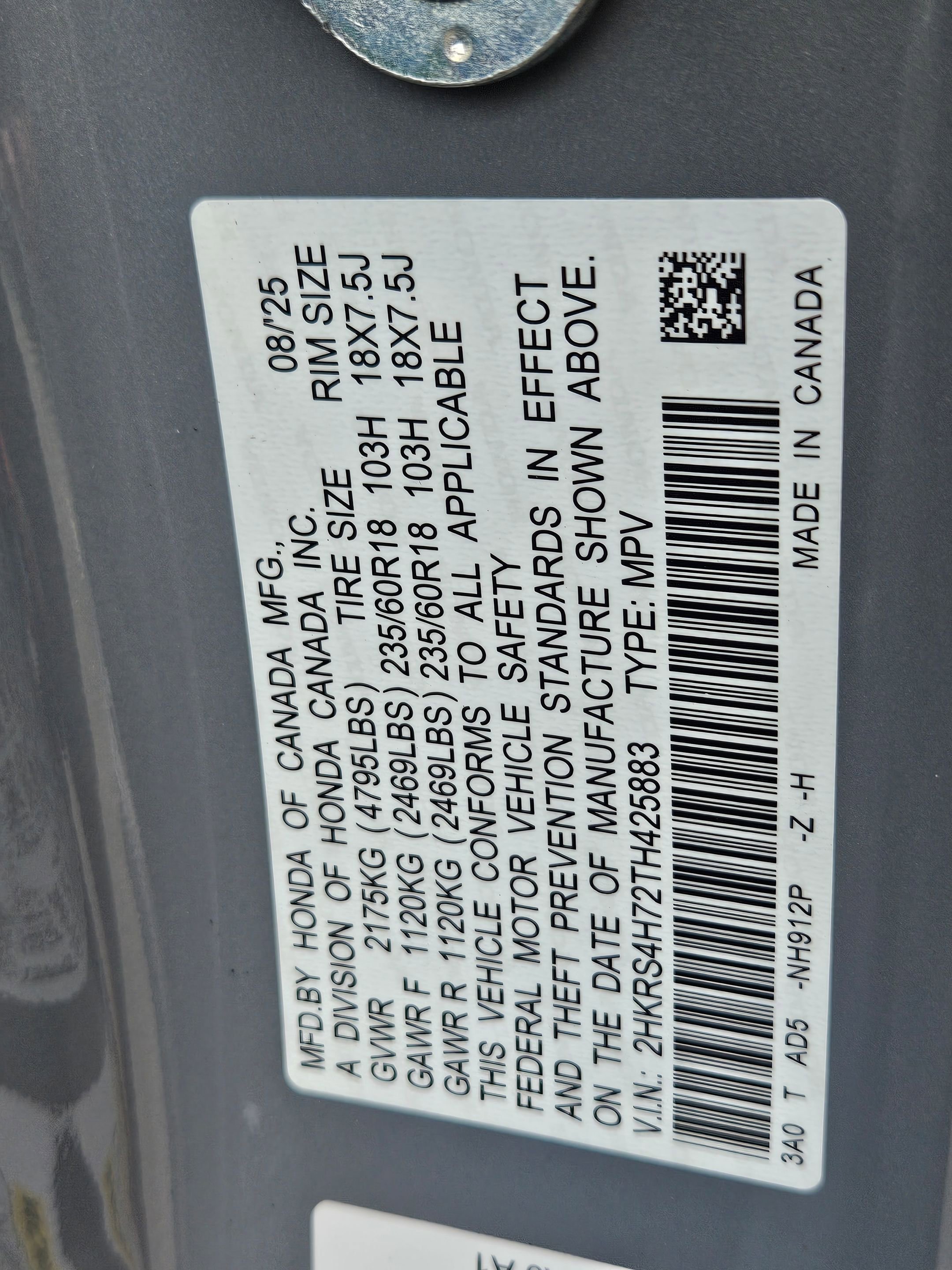 2026 Honda CR-V EX-L - Photo 23