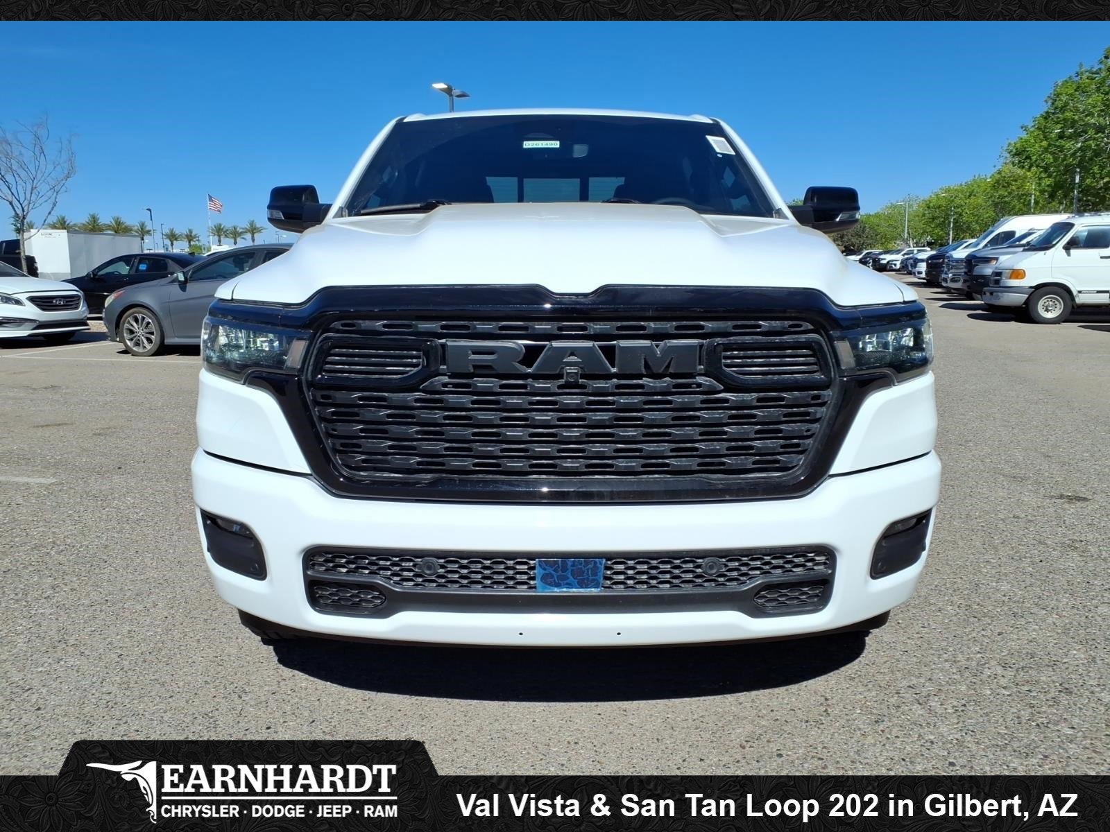 New 2026 Bright White Clearcoat RAM Big Horn image 2