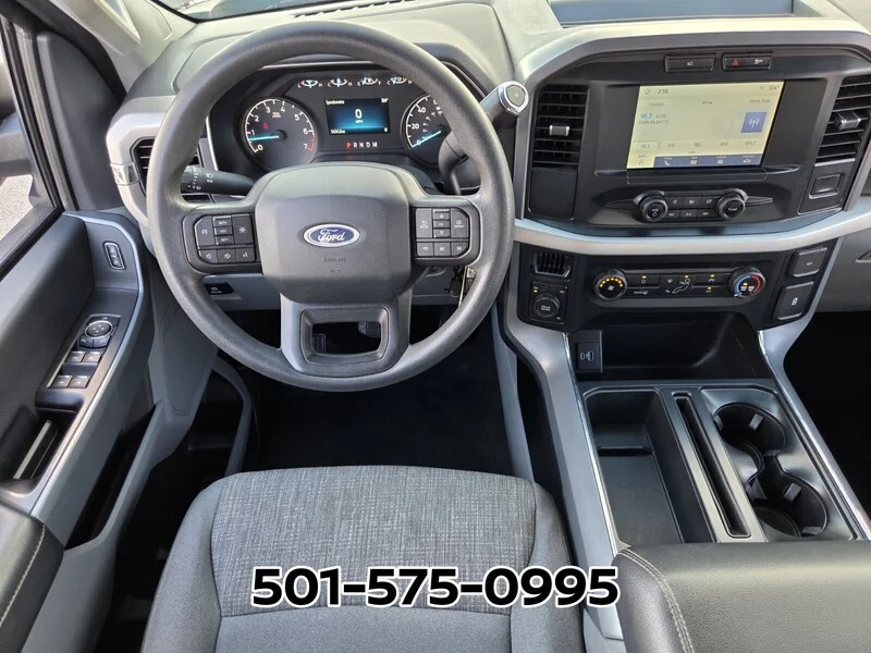 Used 2022 Agate Black Metallic FORD XLT 4WD SUPERCREW 5.5