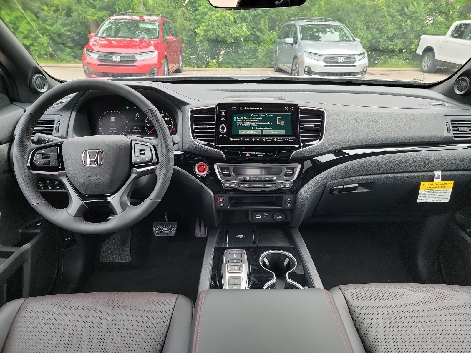 New 2026 Platinum White Pearl Honda Black Edition image 15