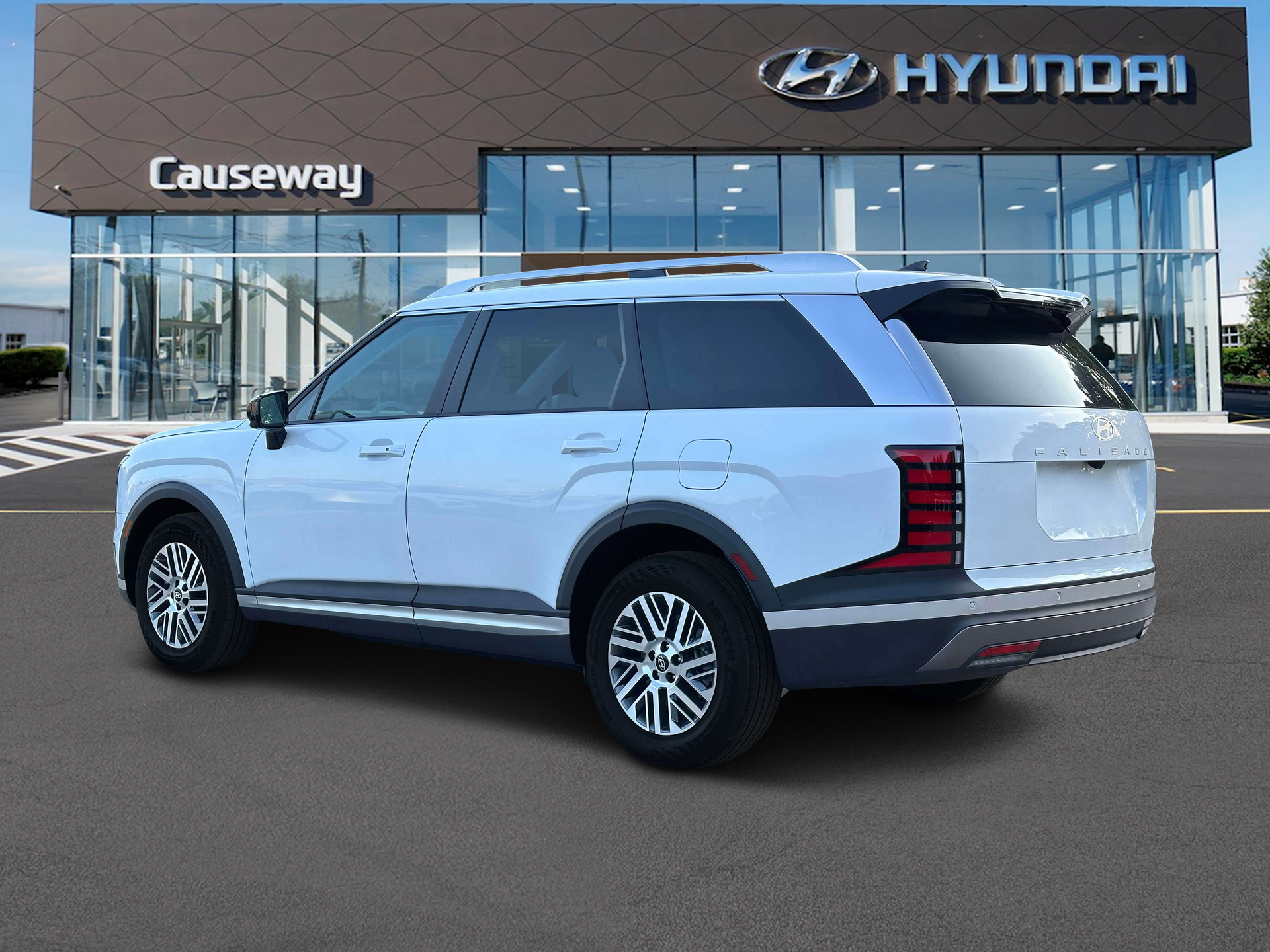 New 2027 White Hyundai SEL AWD image 4