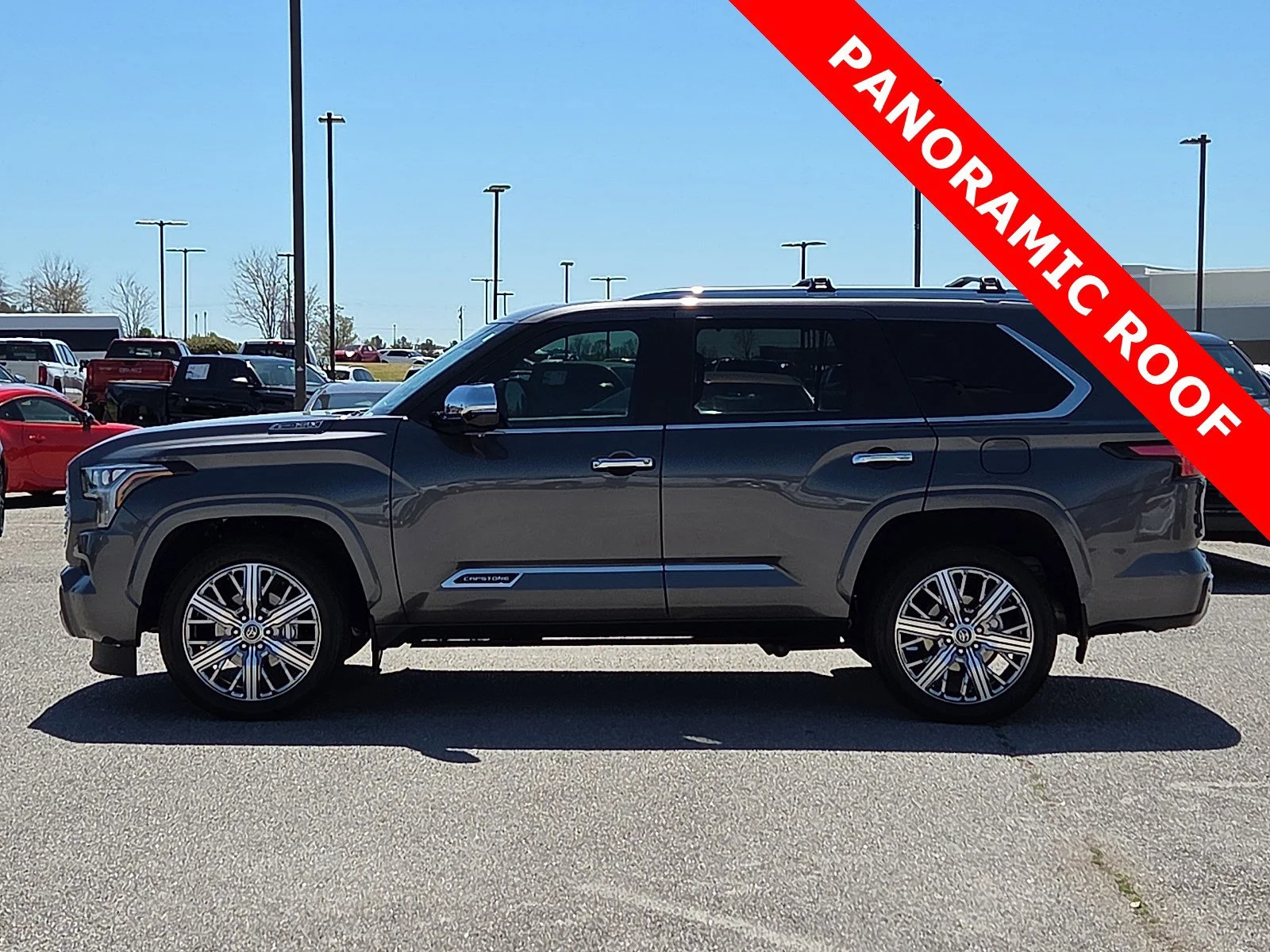 Used 2024 Magnetic Gray Metallic Toyota Capstone image 3