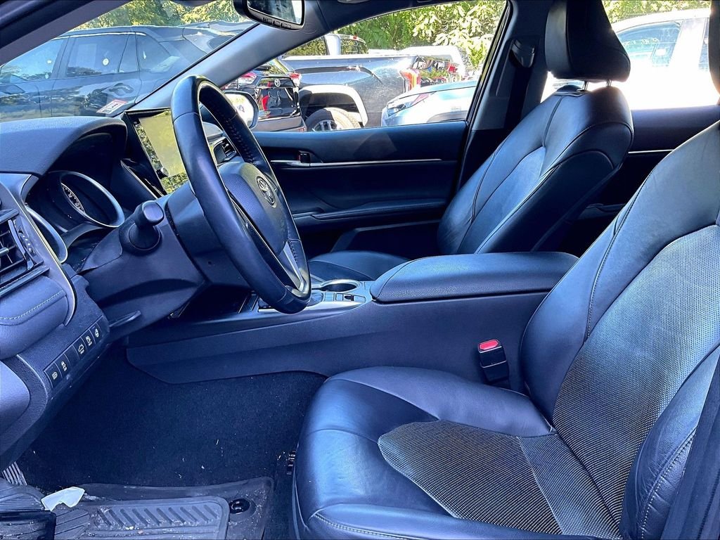 Used 2021 Blue Toyota XLE image 4