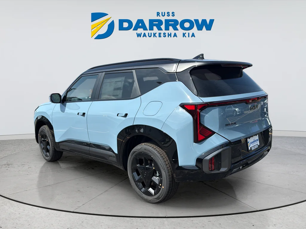 New 2027 Frost Blue / Black Roof Kia X-Line S image 3