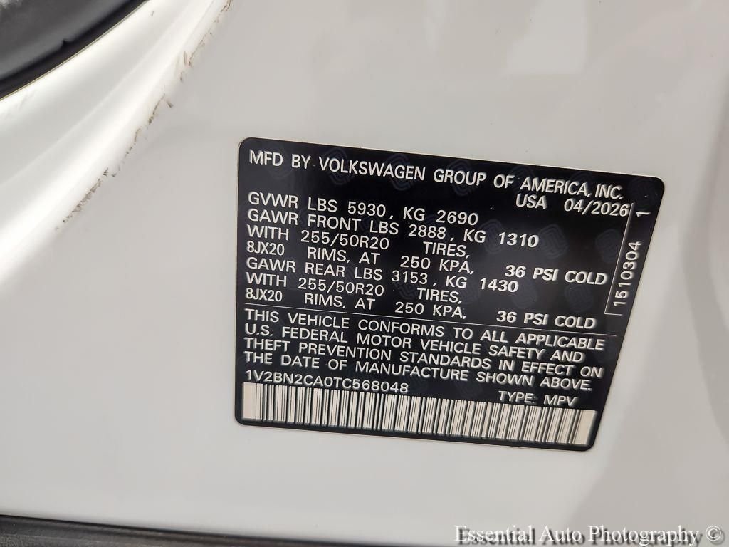 New 2026 Opal White Pearl Volkswagen SEL image 21