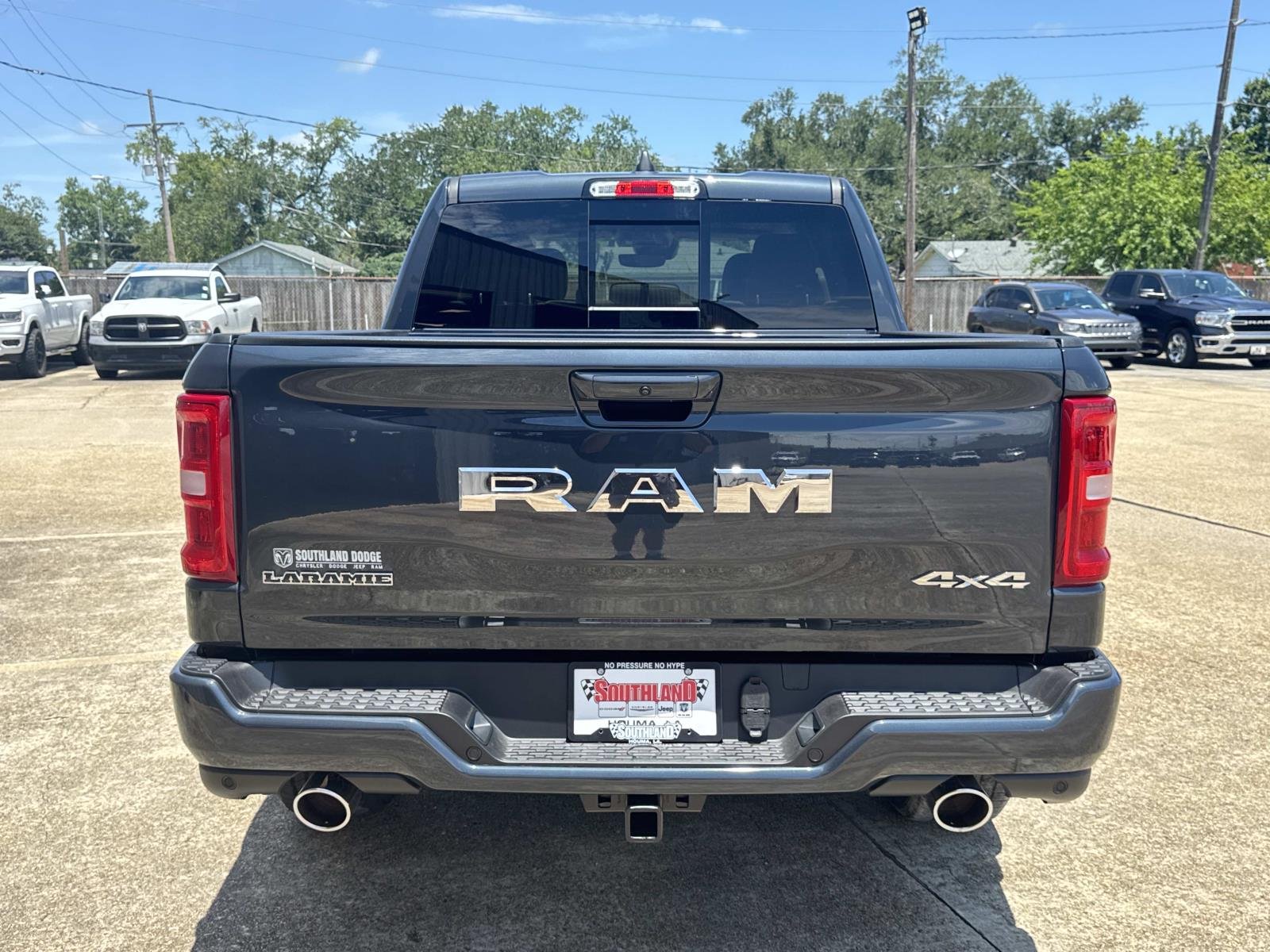 New 2026 Forged Blue Metallic Exterior Paint RAM Laramie image 5