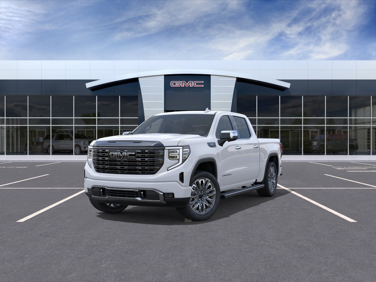 New 2026 Glacier White Tricoat GMC Denali Ultimate image 8