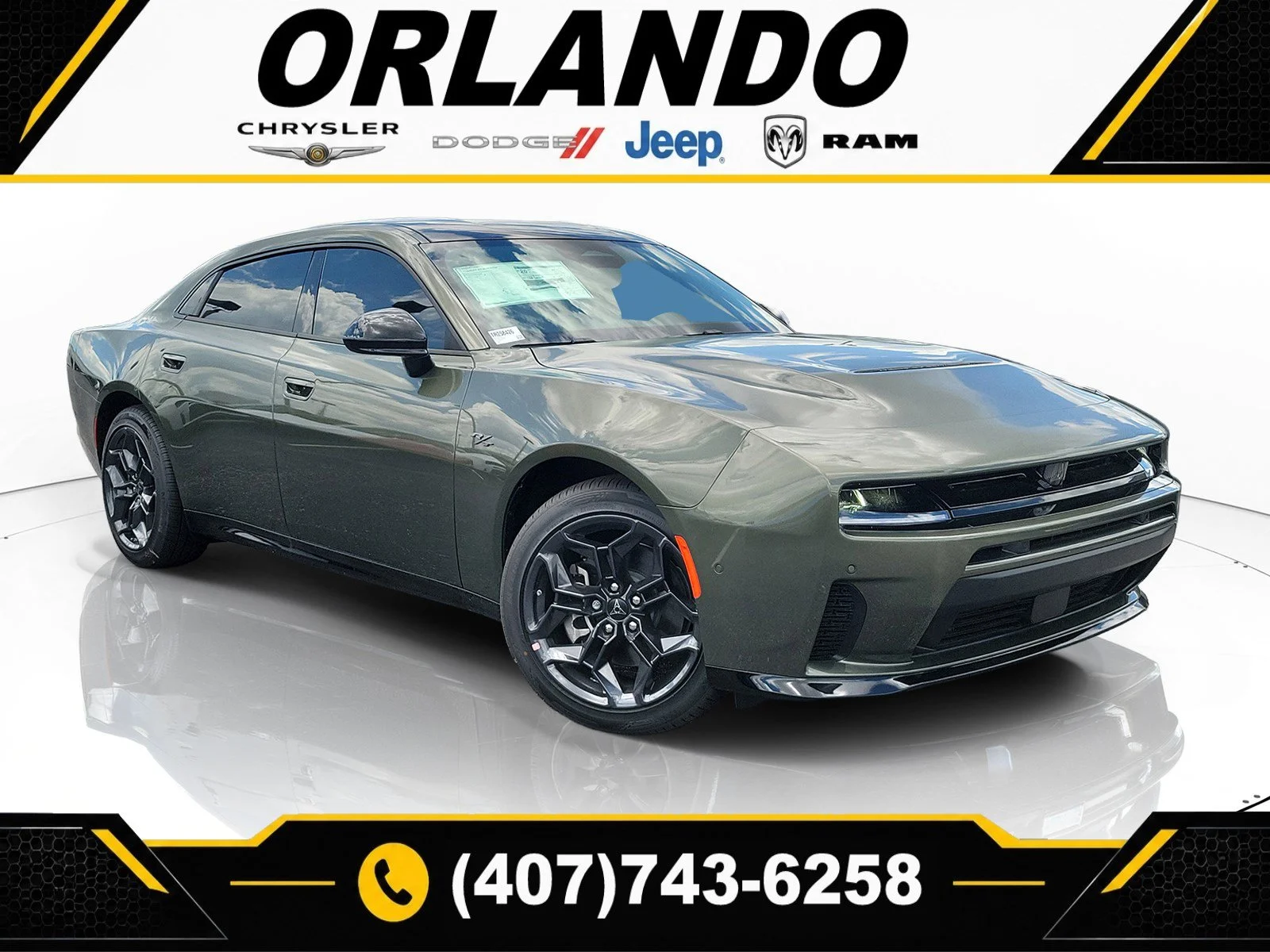 New 2026 Green Machine Dodge R/T image 1
