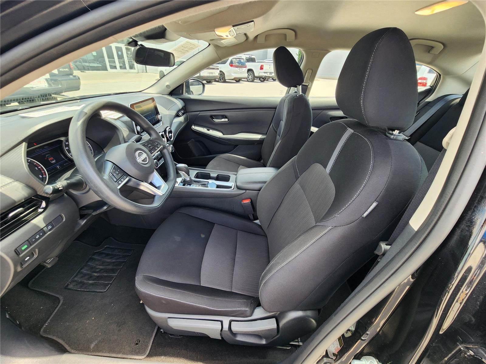 Used 2025 Super Black Nissan SV image 12