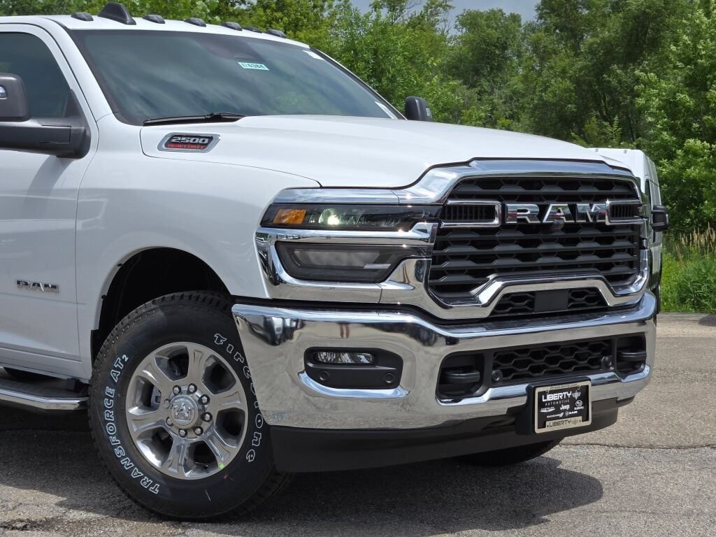 New 2026 Bright White Clear-Coat Exterior Paint RAM Big Horn image 2