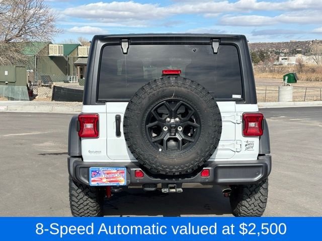 New 2026 Bright White Clear-Coat Exterior Paint Jeep Willys image 5