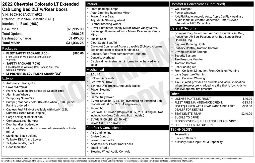 Certified Used 2022 Satin Steel Metallic Chevrolet LT image 2