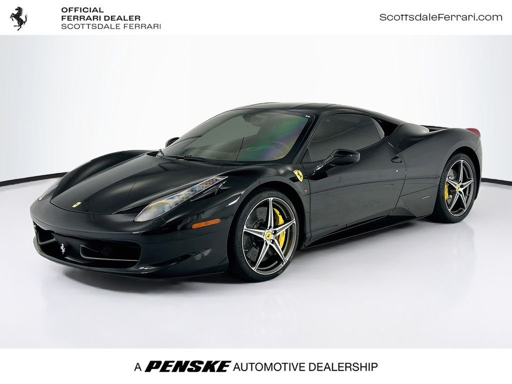 Used 2014 Nero Noctis Black Ferrari Base image 1