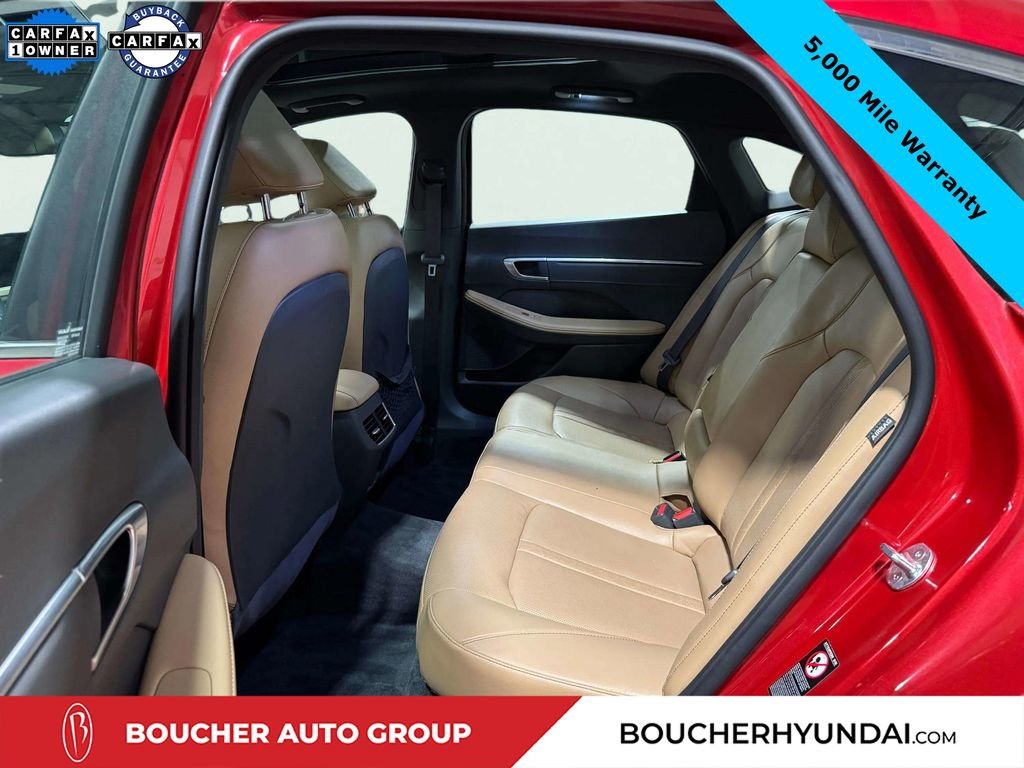 Certified Used 2020 Calypso Red Hyundai Limited image 25