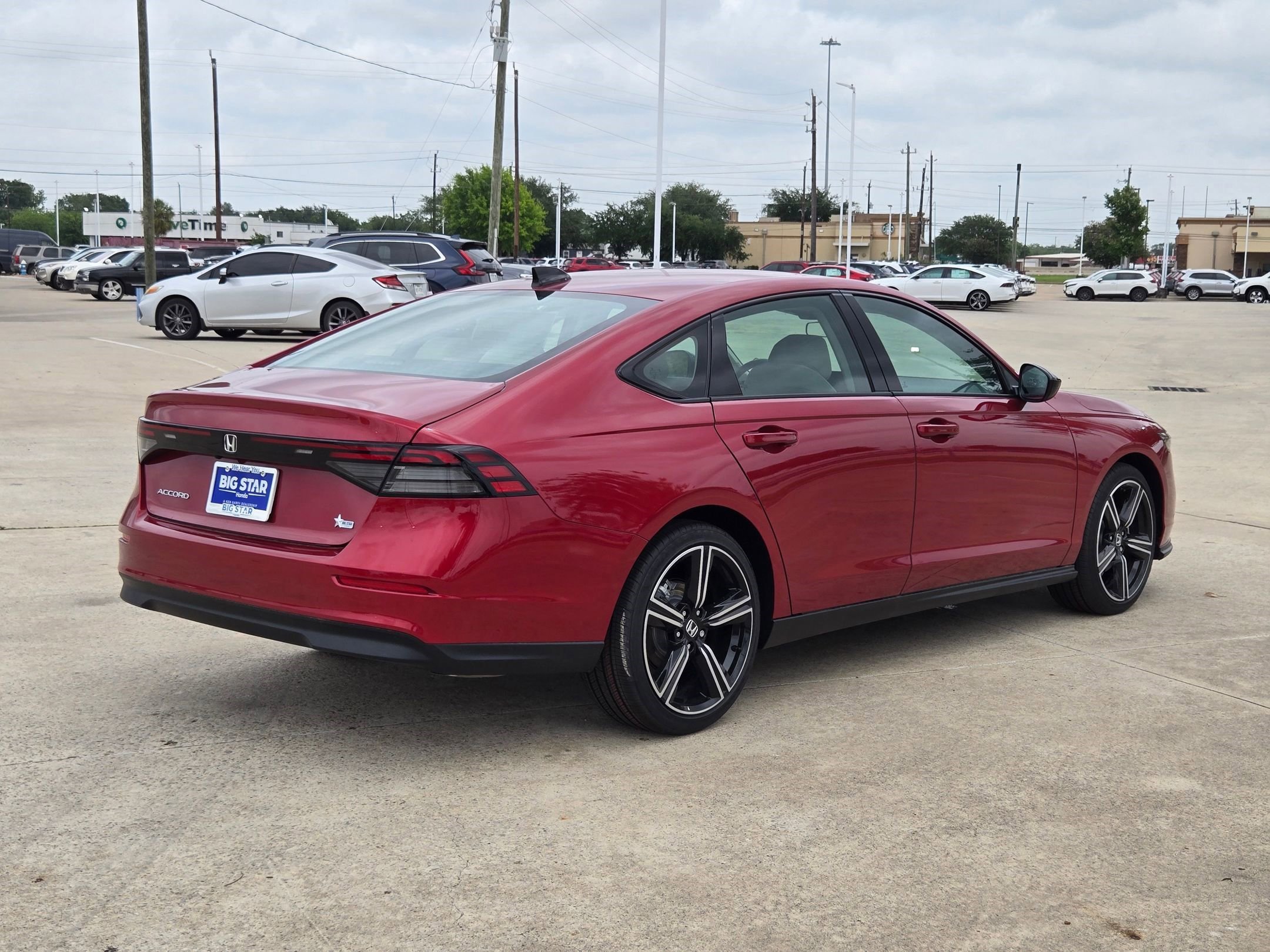 New 2026 Radiant Red Metallic Honda SE image 4