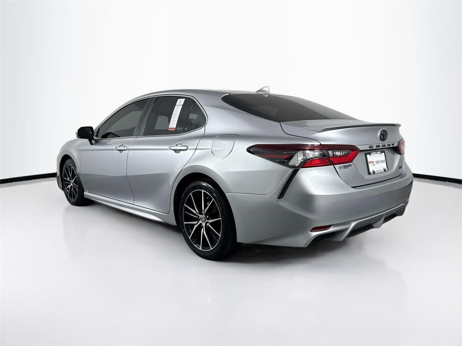 Certified Used 2021 Celestial Silver Metallic Toyota SE image 11