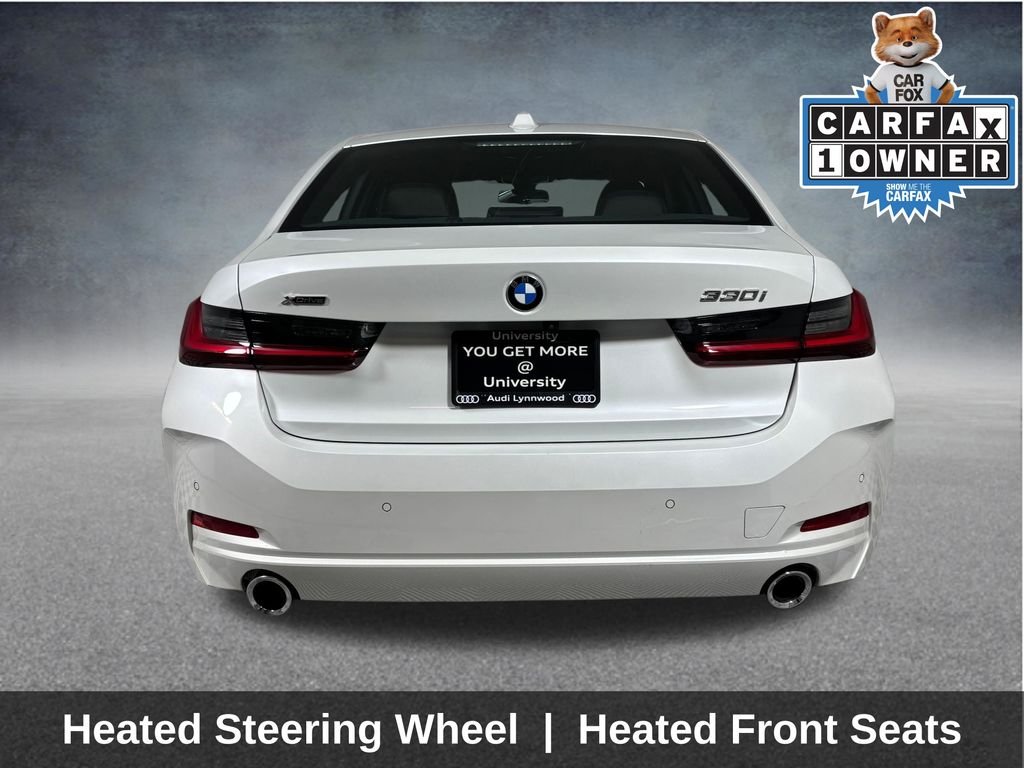 Used 2025 White Metallic BMW 330i xDrive image 7