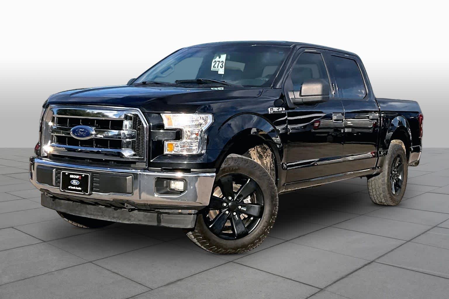 Used 2016 Shadow Black Ford XLT image 35