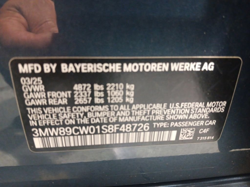 Certified Used 2025 Blue BMW 330i xDrive image 3