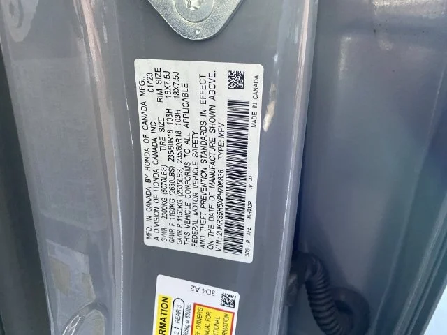 Certified Used 2023 Urban Gray Pearl Honda HYBRID 2WD SPORT image 36