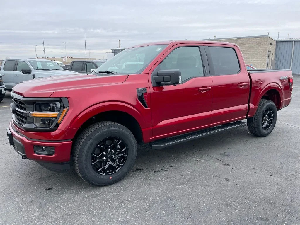 New 2026 Ruby Red Metallic Tinted Clearcoat Ford XLT image 6