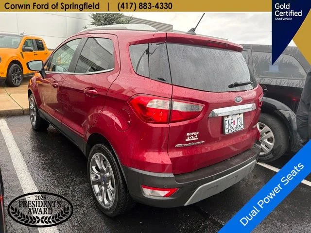 Used 2021 Ruby Red Metallic Ford Titanium image 8