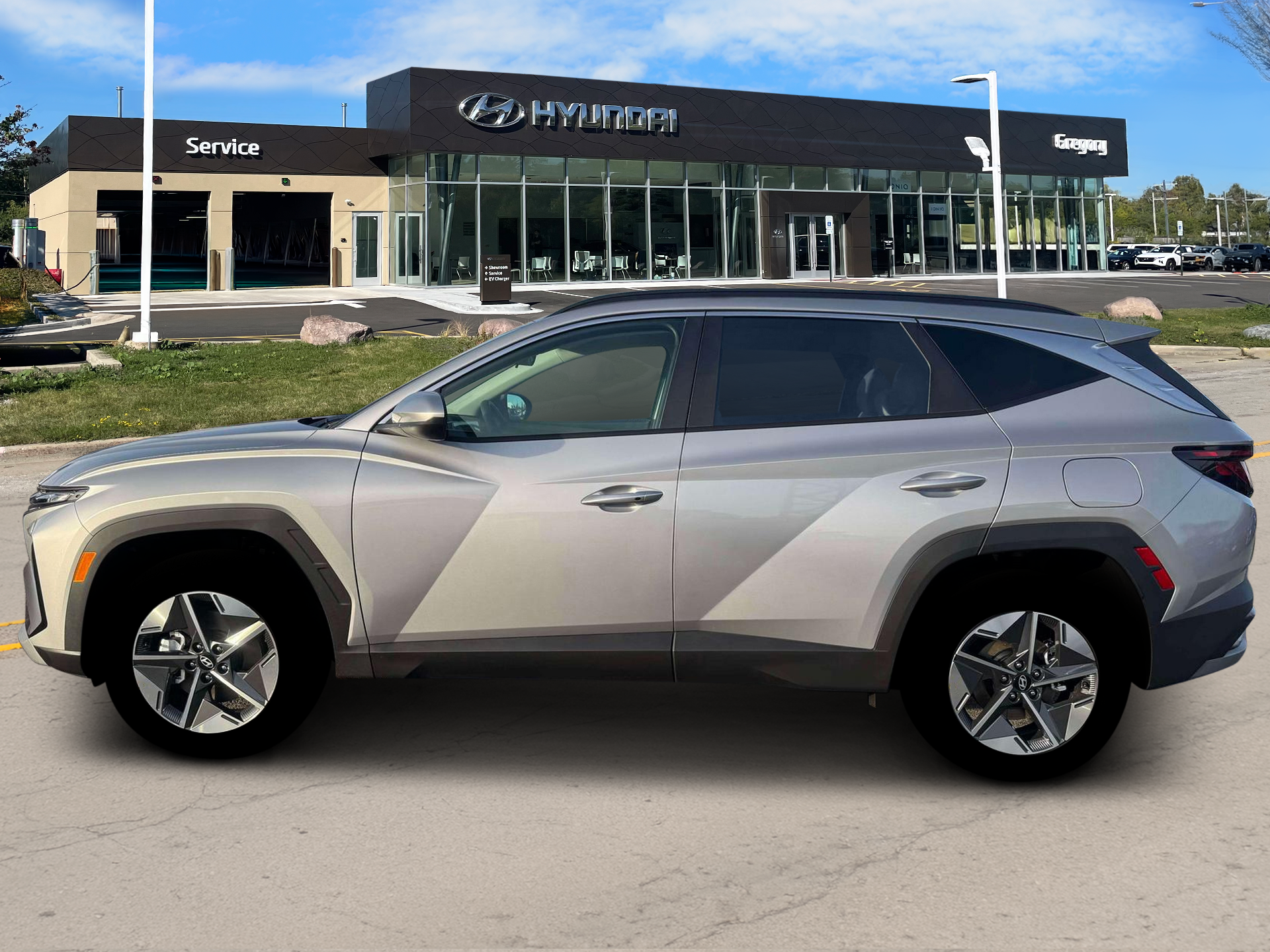New 2026 Silver Hyundai SEL AWD image 3