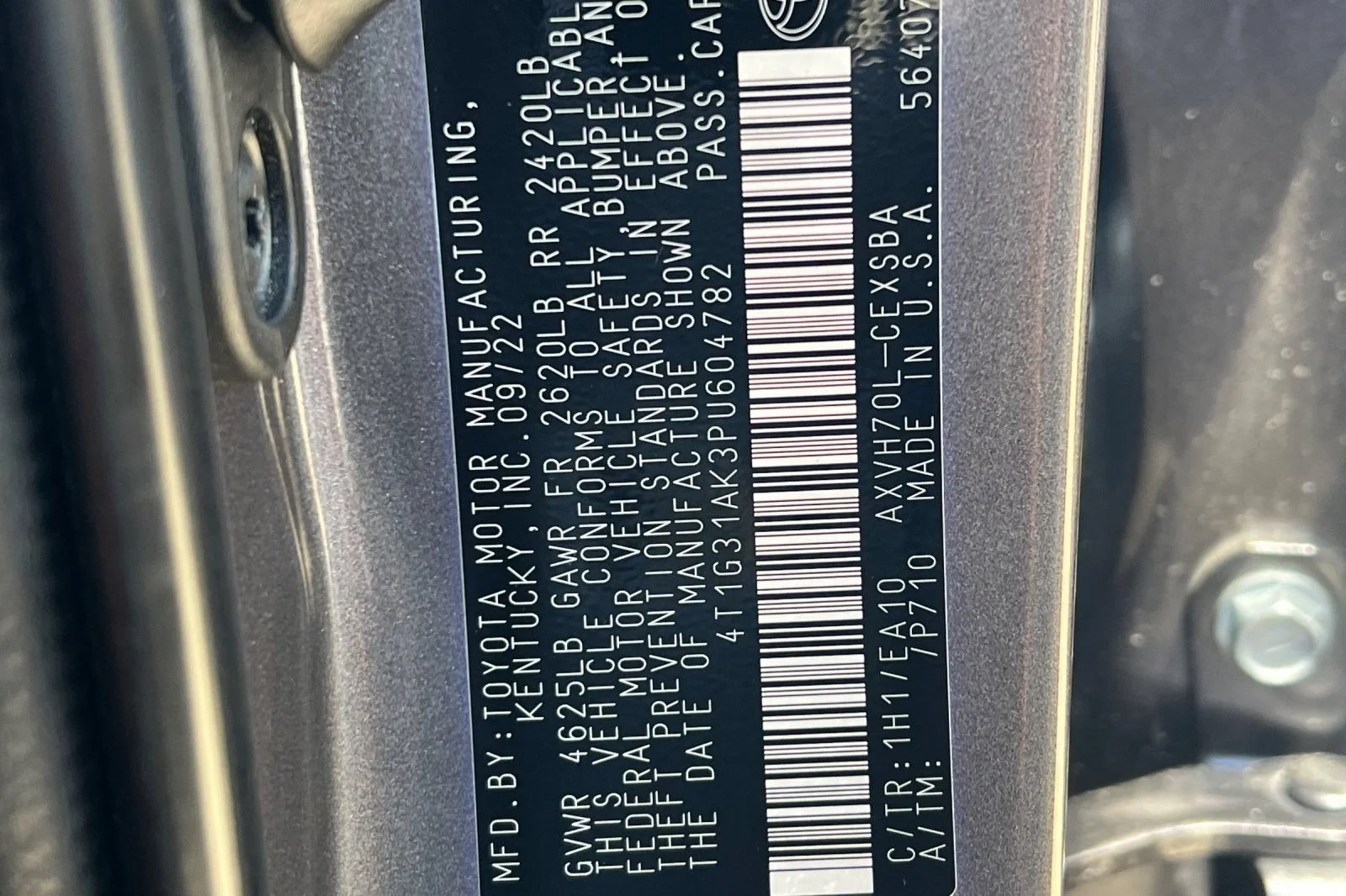 Used 2023 Gray Toyota Hybrid SE image 28