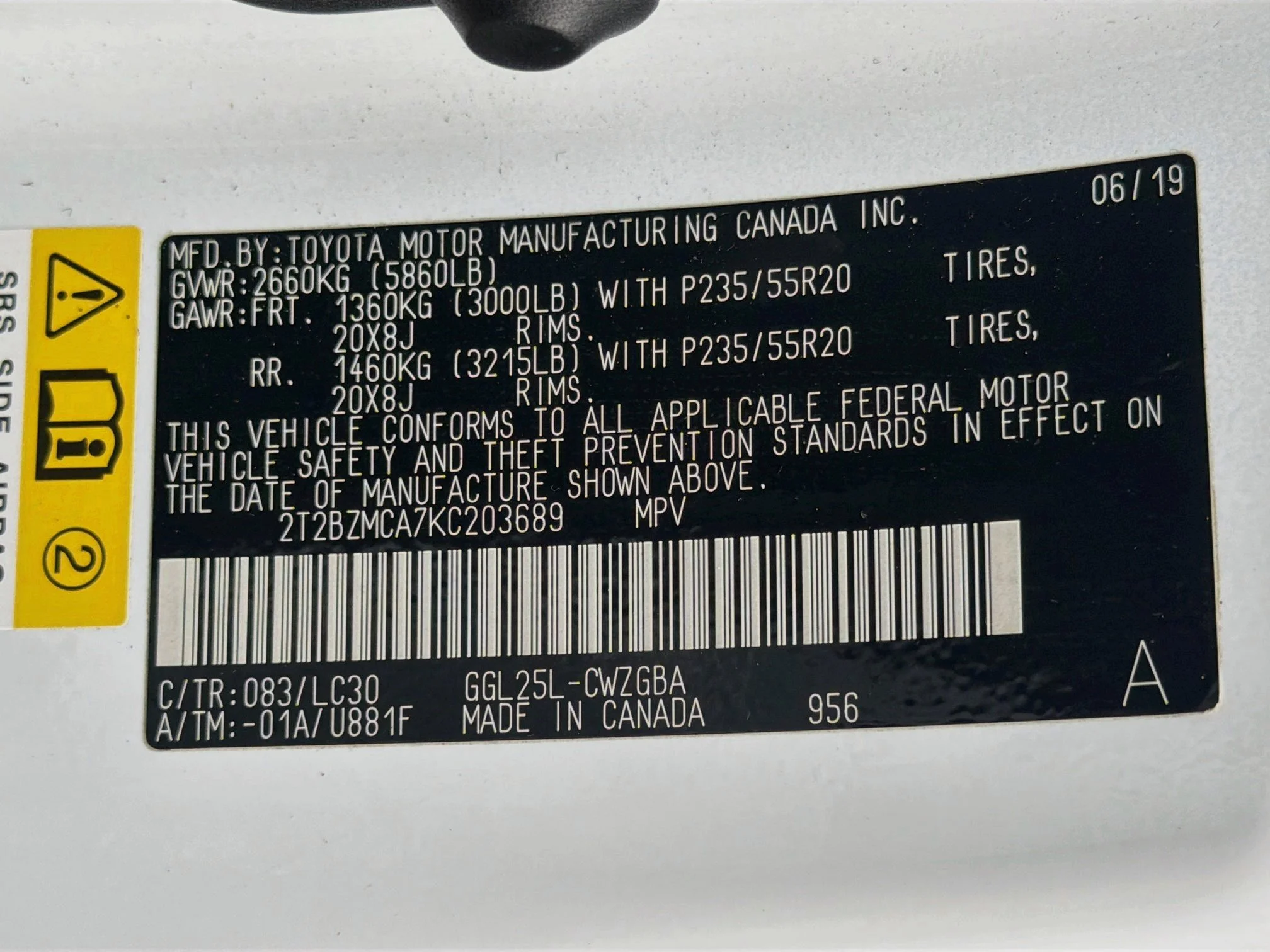 Used 2019 Ultra White Lexus RX 350 F SPORT image 44