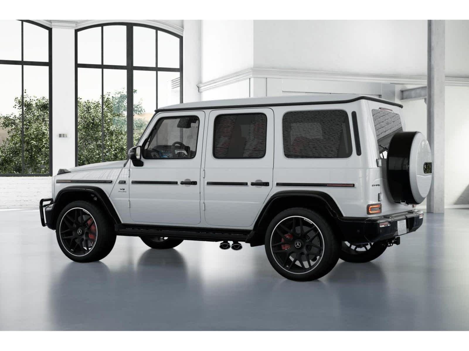 New 2026 MANUFAKTUR Moonlight White Metallic Mercedes-Benz AMG® G 63 SUV image 70