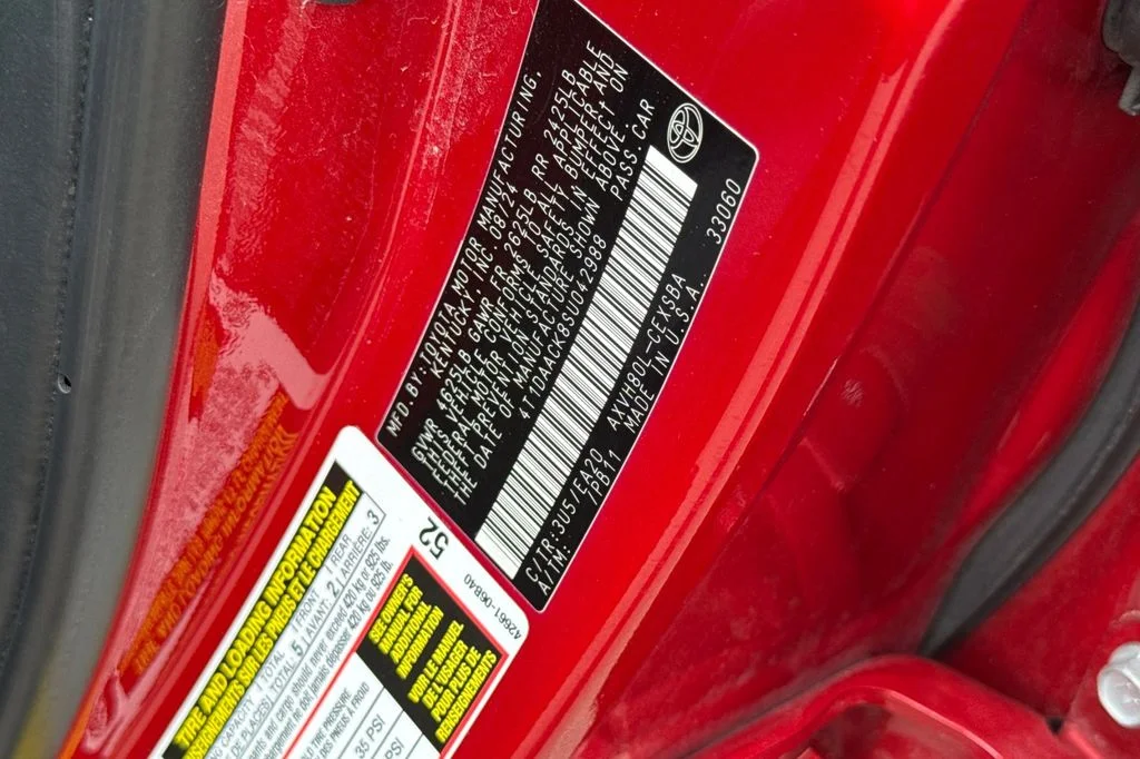 Used 2025 Red Toyota SE image 32