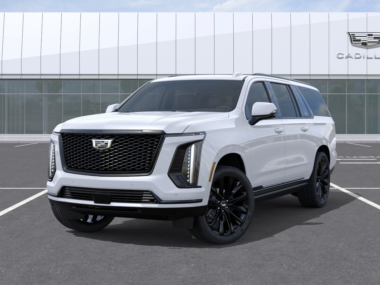 New 2026 Vibrant White Tricoat Cadillac Platinum Sport image 6