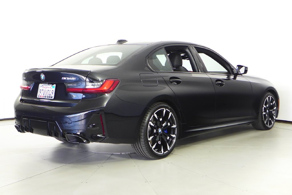 Used 2025 Black Sapphire Metallic BMW M340i xDrive image 7