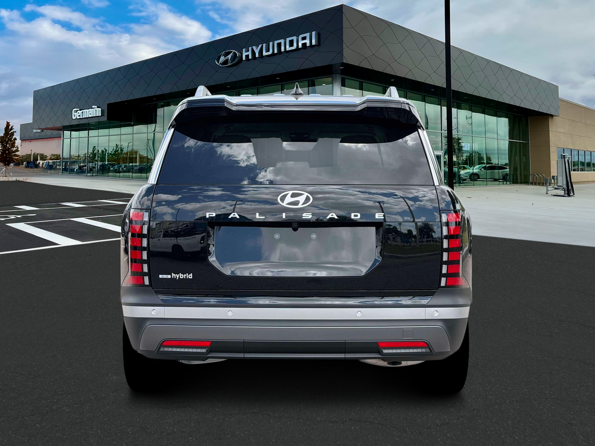 New 2026 Abyss Black Pearl Hyundai Blue SEL 7P image 6