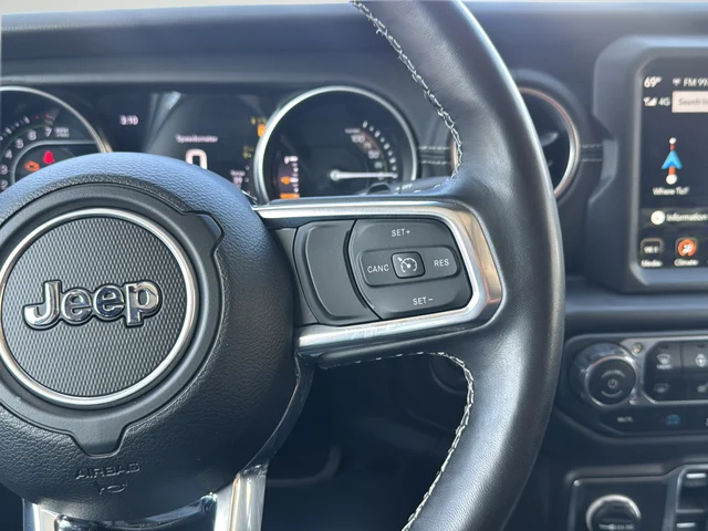 Used 2023 White Jeep Sahara 4xe image 17