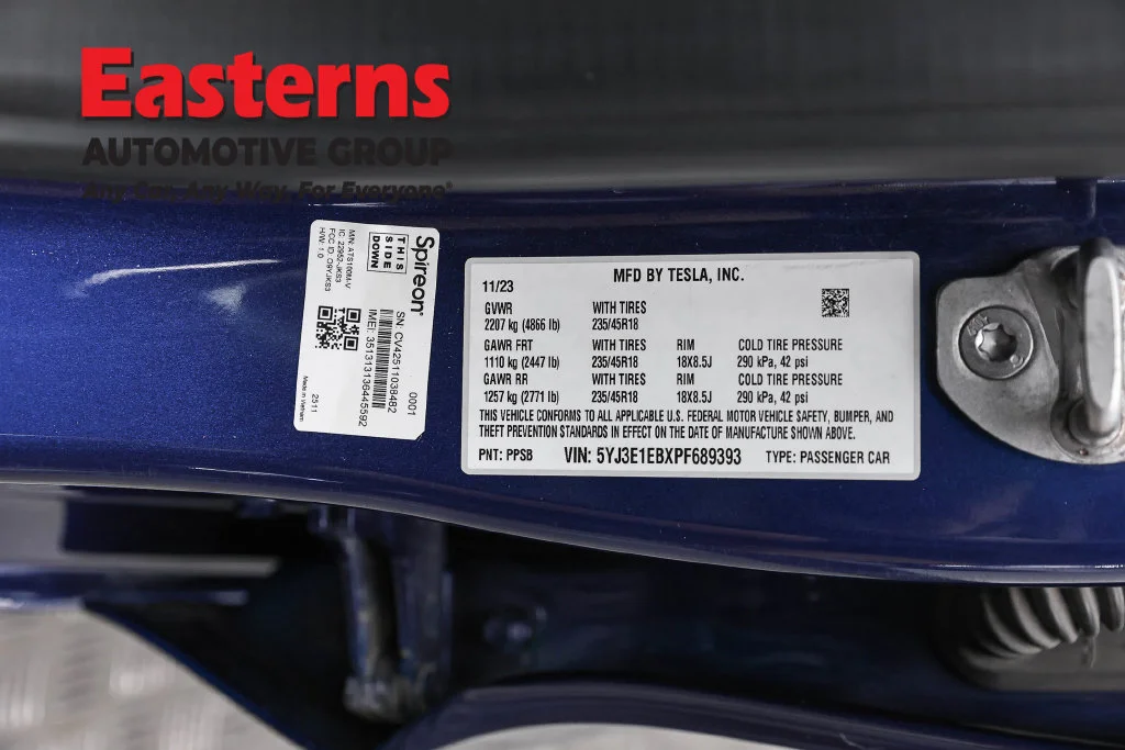 Used 2023 Blue Tesla Long Range image 30