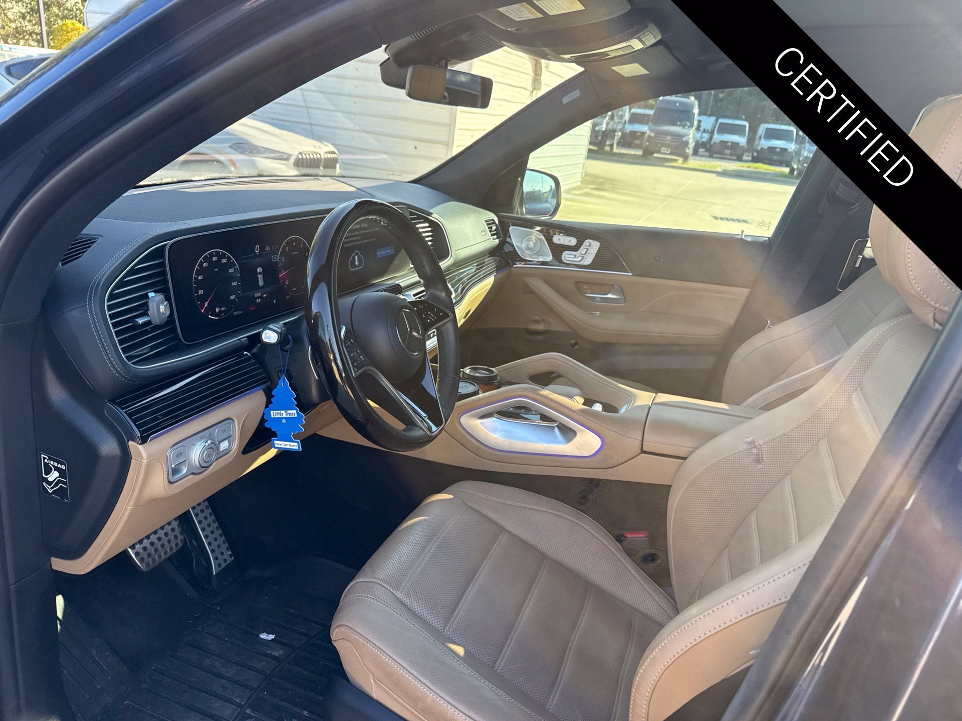 Certified Used 2024 Twilight Blue Metallic Mercedes-Benz GLS 580 image 9