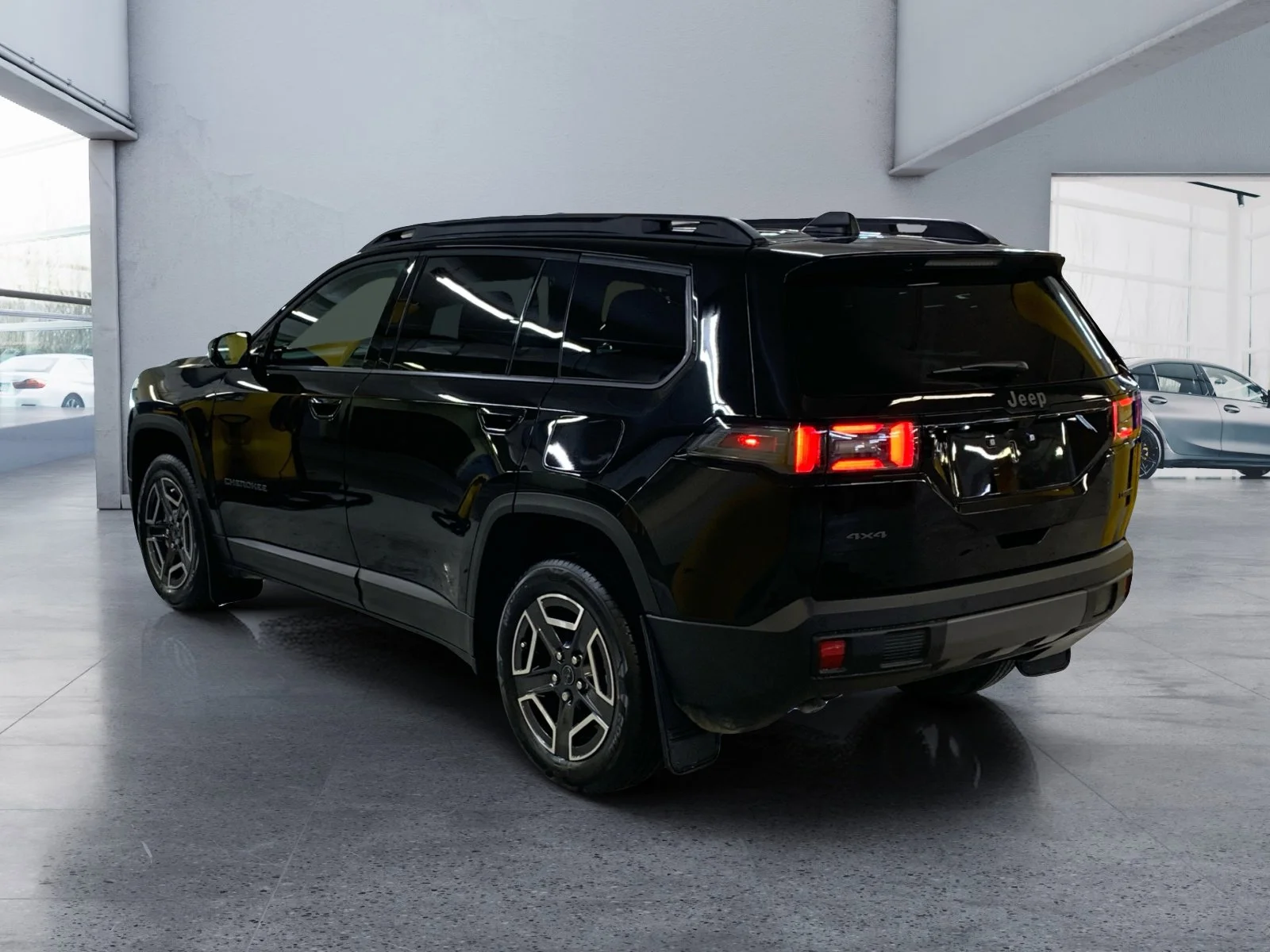 New 2026 Diamond Black Crystal Pearl Jeep Laredo image 3