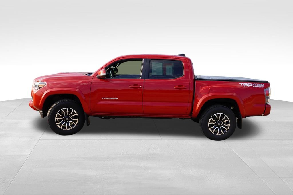 Used 2022 Barcelona Red Metallic Toyota TRD Sport image 9