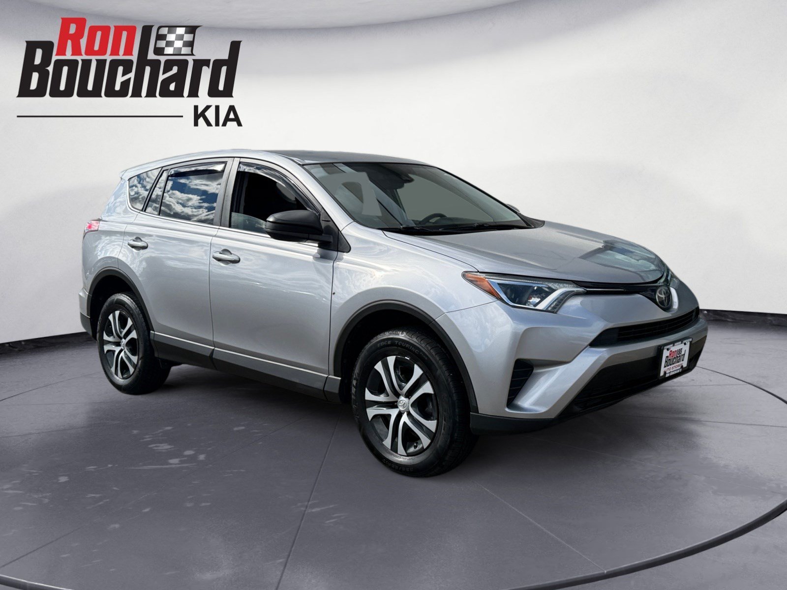 Used 2018 Silver Sky Metallic Toyota LE image 1