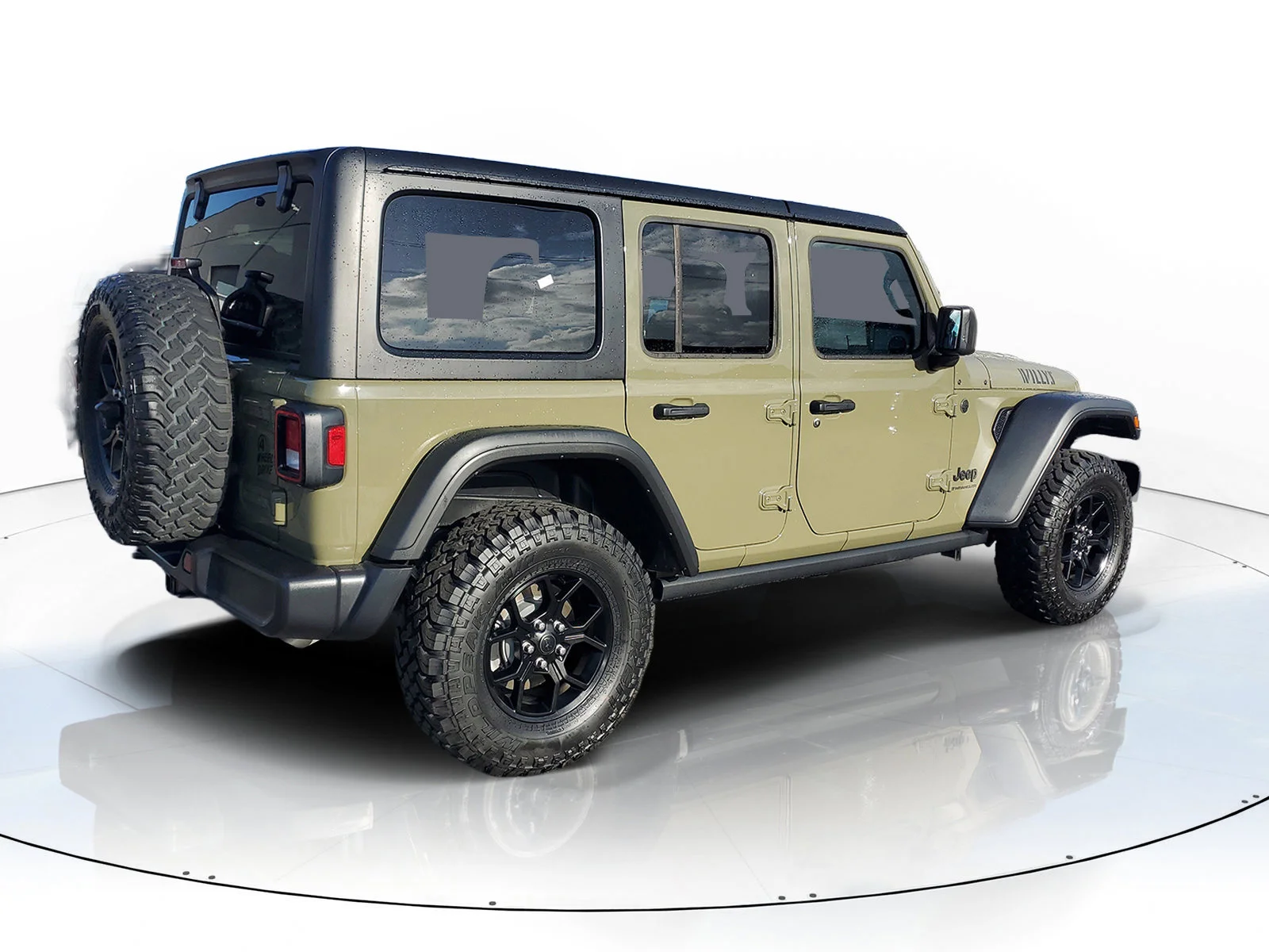 Certified Used 2025 Green Jeep Willys image 3