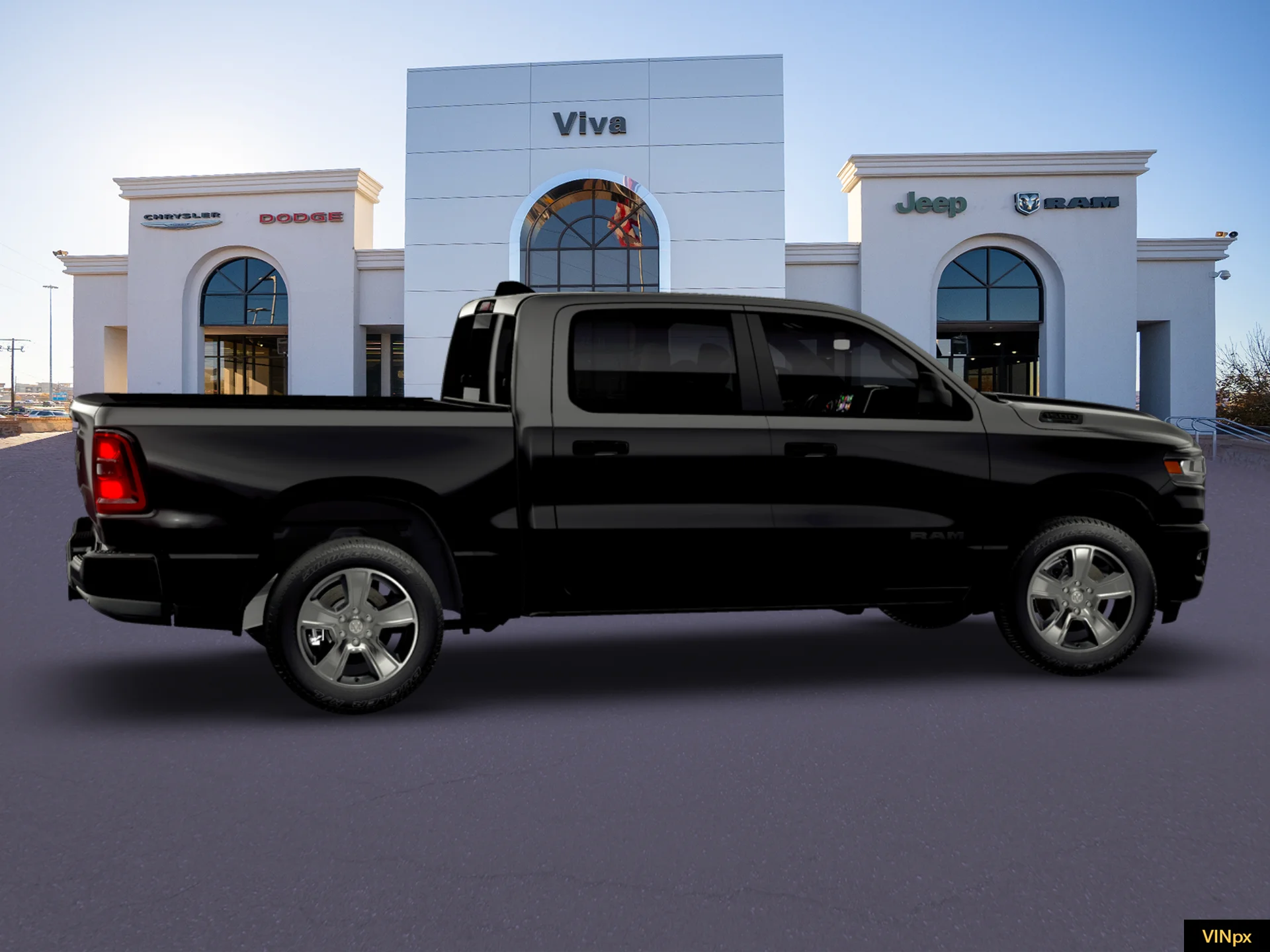 New 2026 Diamond Black Crystal Pearl-Coat Exterior Paint RAM  image 27