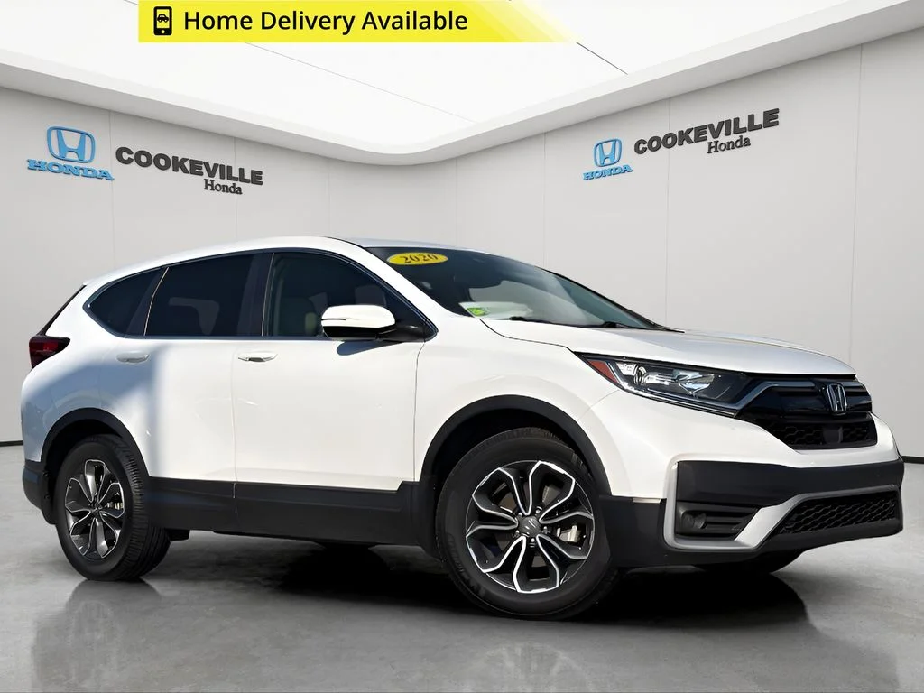 Used 2020 Platinum White Pearl Honda EX-L image 1