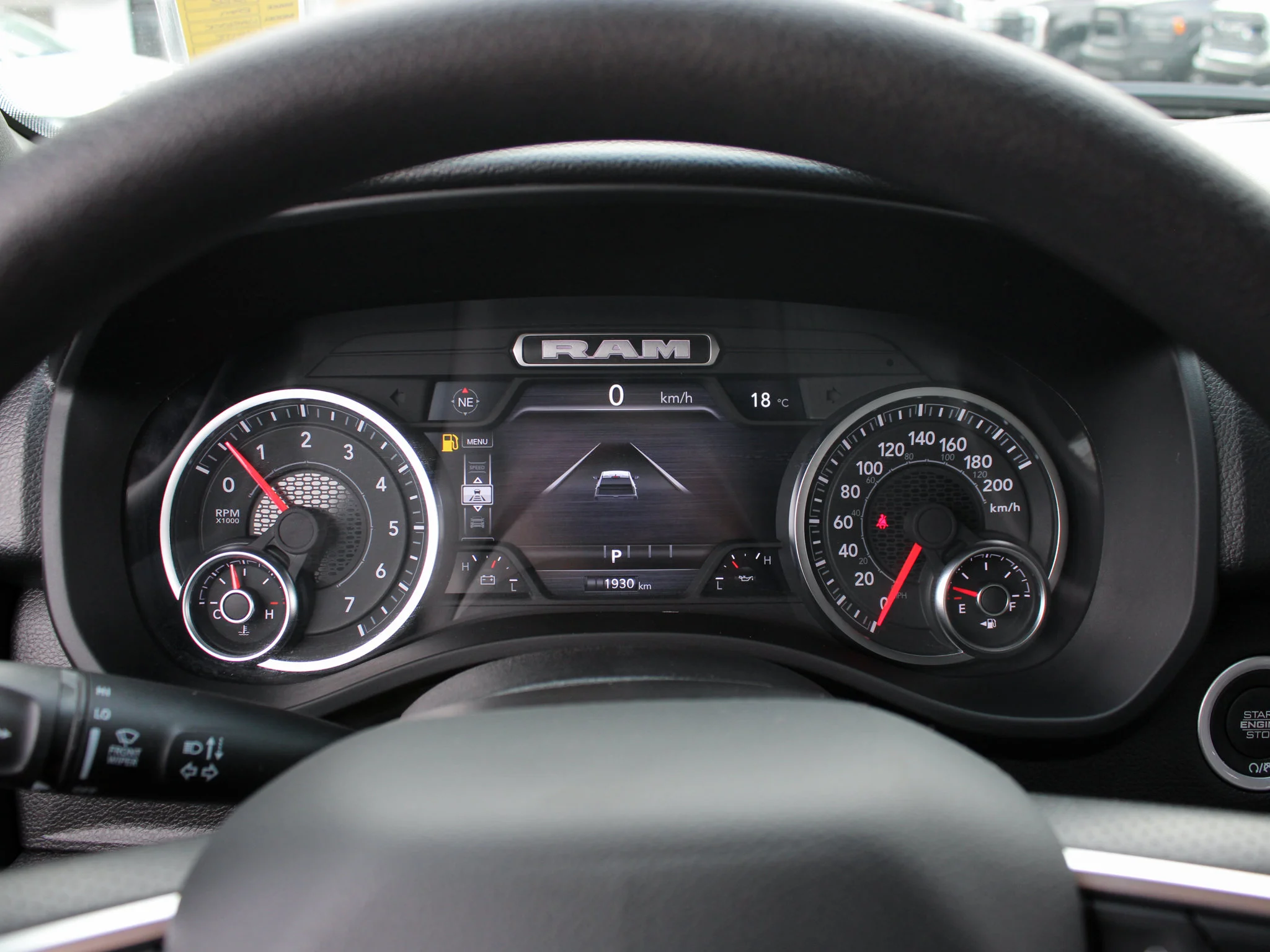 Certified Used 2026 White RAM Warlock * Twin-Turbo | Adaptive Cruise | Apple CarPlay | Bed Utility Group | Remote Start image 7
